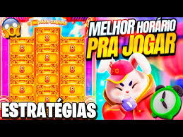 melhor hora de jogar fortune rabbit